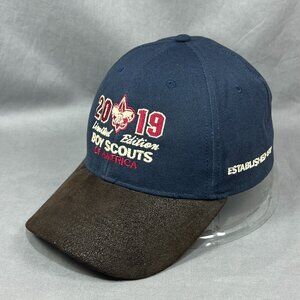 Boy Scouts of America BSA Strapback Hat Cap Blue Limited Edition Adjustable Mens